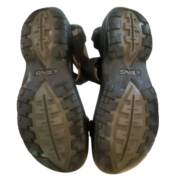 Teva Minam Men's Sandal 4289 BLK Sz 10 Hiking Sport Comfort Outdoors Water Shoe - Picture 7 of 10